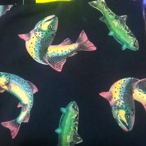 Fish and more Fish Fabric